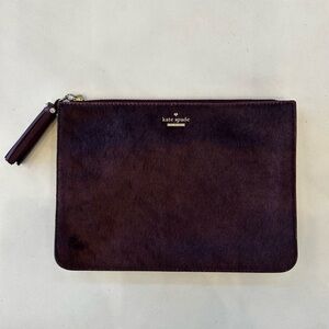 Large Kate Spade Purple Clutch